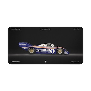 Porsche 956 XL Mousepad | Le Mans Racing Car Desk Mat