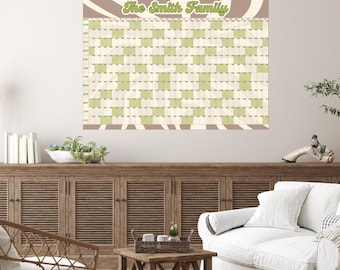 Personalized Family Wall Calendar (August 2026 - July 2027) – Yearly Planner