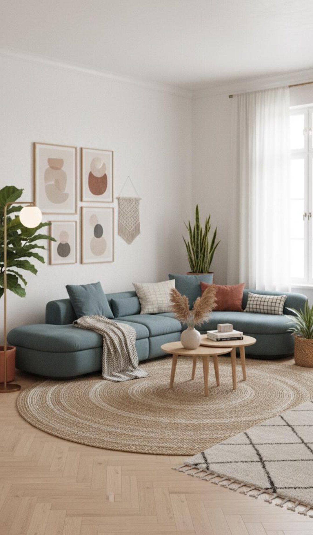Luxury Fabric Sofa Set – Modern Living Room Furniture Elegant ...