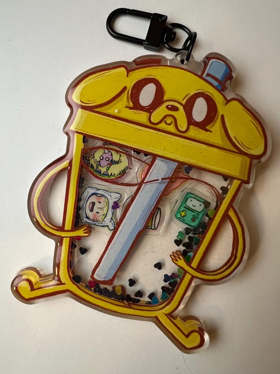 Adventure Time Shaker Keychain - Etsy
