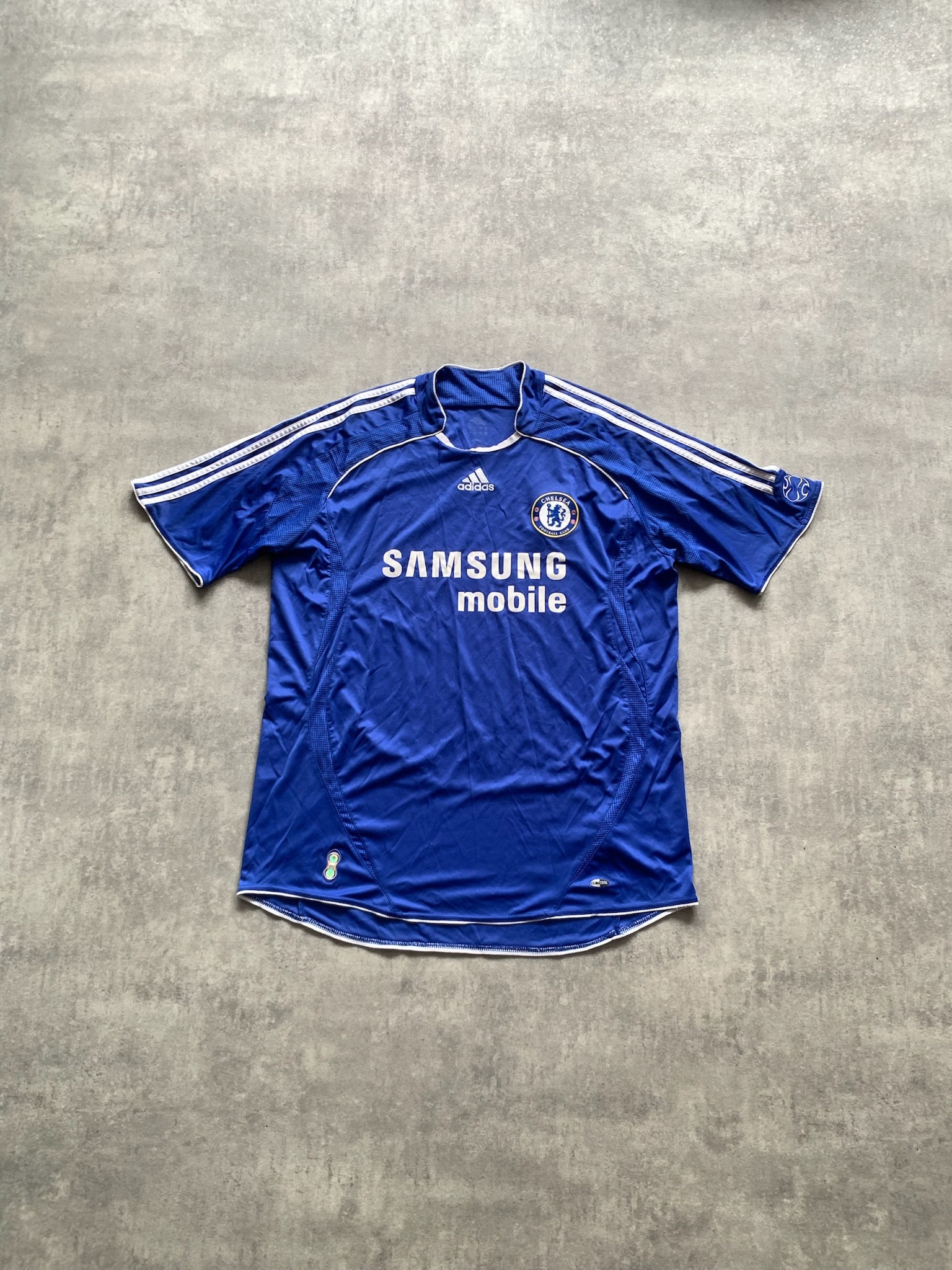 Adidas Chelsea Football Soccer Jersey T shirt Mens Size XL Blue CFC Samsung 2005 2006 Etsy