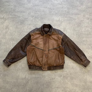 Xxl Leather Jacket Etsy