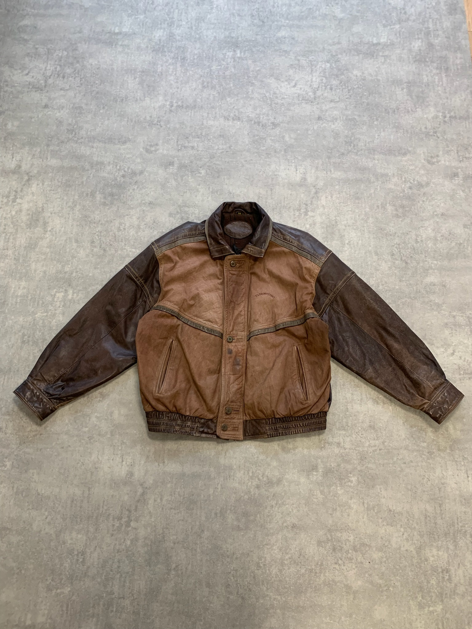 Xxl Leather Jacket Etsy