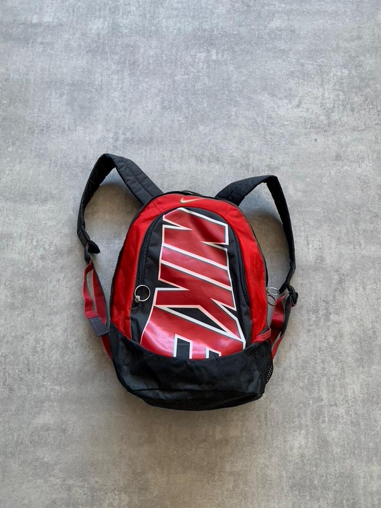 Nike Vintage Rucksack Umhangetasche rotes groBes Logo unisex Etsy