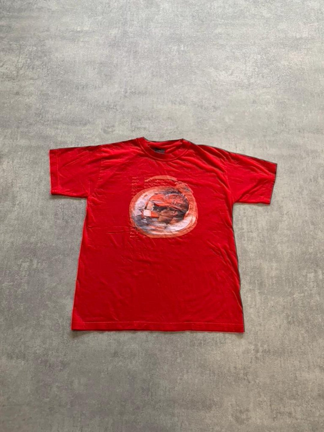 Judas Priest Epitaph Tour T-Shirt - Red Horns Band Logo, Official Merch, Men's Size L, Black - View #4