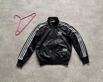 Veste Vintage Adidas Y2K Chile 62 Taille L - Style Survêtement Années 2000