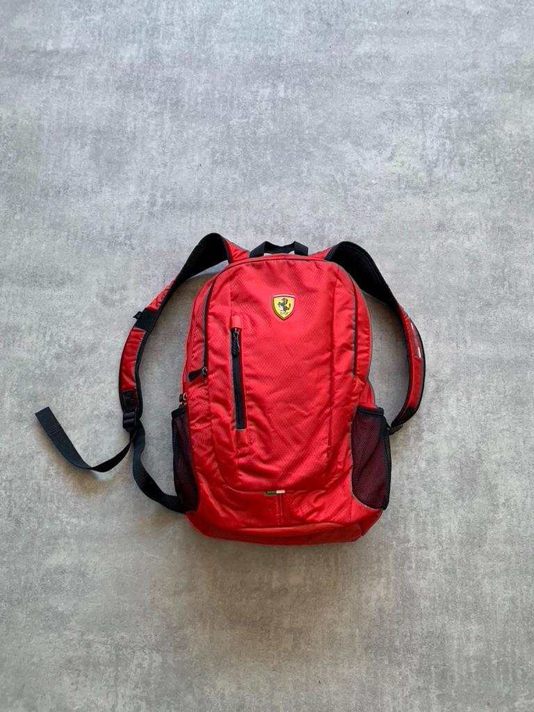 ferrari rucksack rot