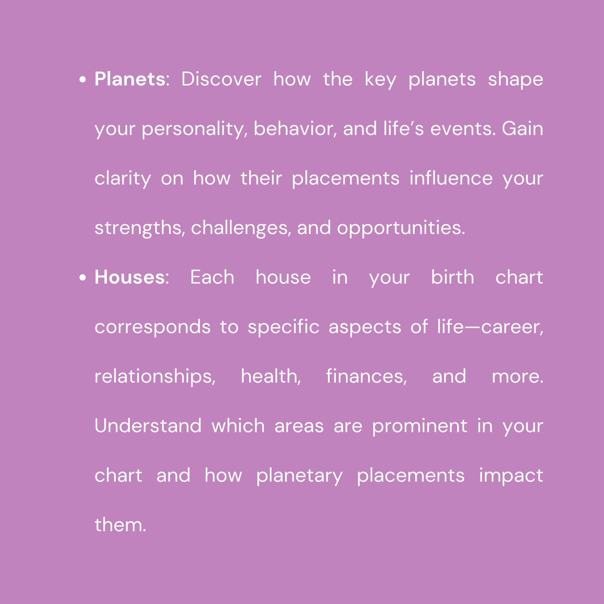 Vedic Birth Chart Reading, Vedic Natal Chart, Hindu Astrology, Jyotish