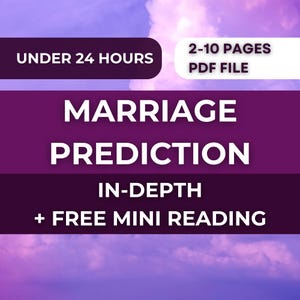 Marriage Prediction Tarot Reading: When Will I Get Engaged and Married, When Will I Meet My Life Partner, How Will I Meet My Future Partner