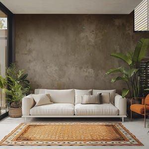 Tapeta o fakturze betonu w stylu vintage, rustykalny mural w stylu grunge, tapeta w stylu loft industrial cement do salonu lub biura
