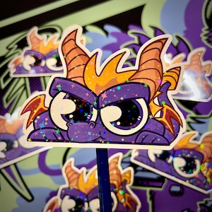 Holograficzna naklejka Spyro Peeper