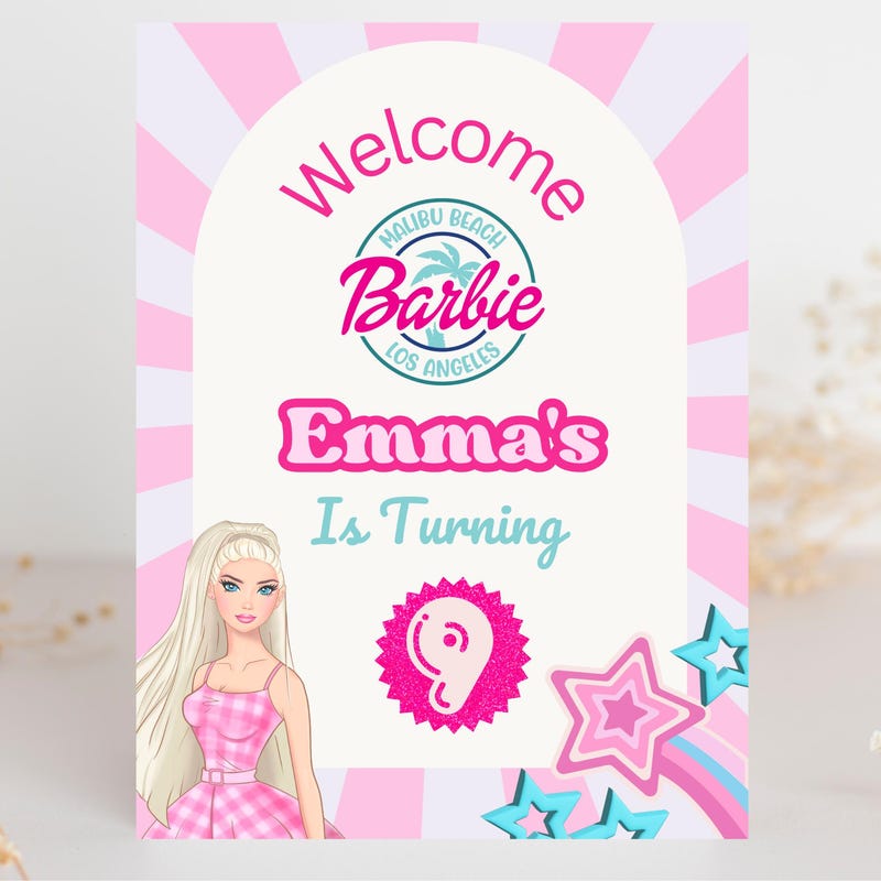 Barbie Signs - Etsy