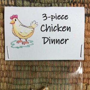 3-Piece Chicken Dinner Gag Gift