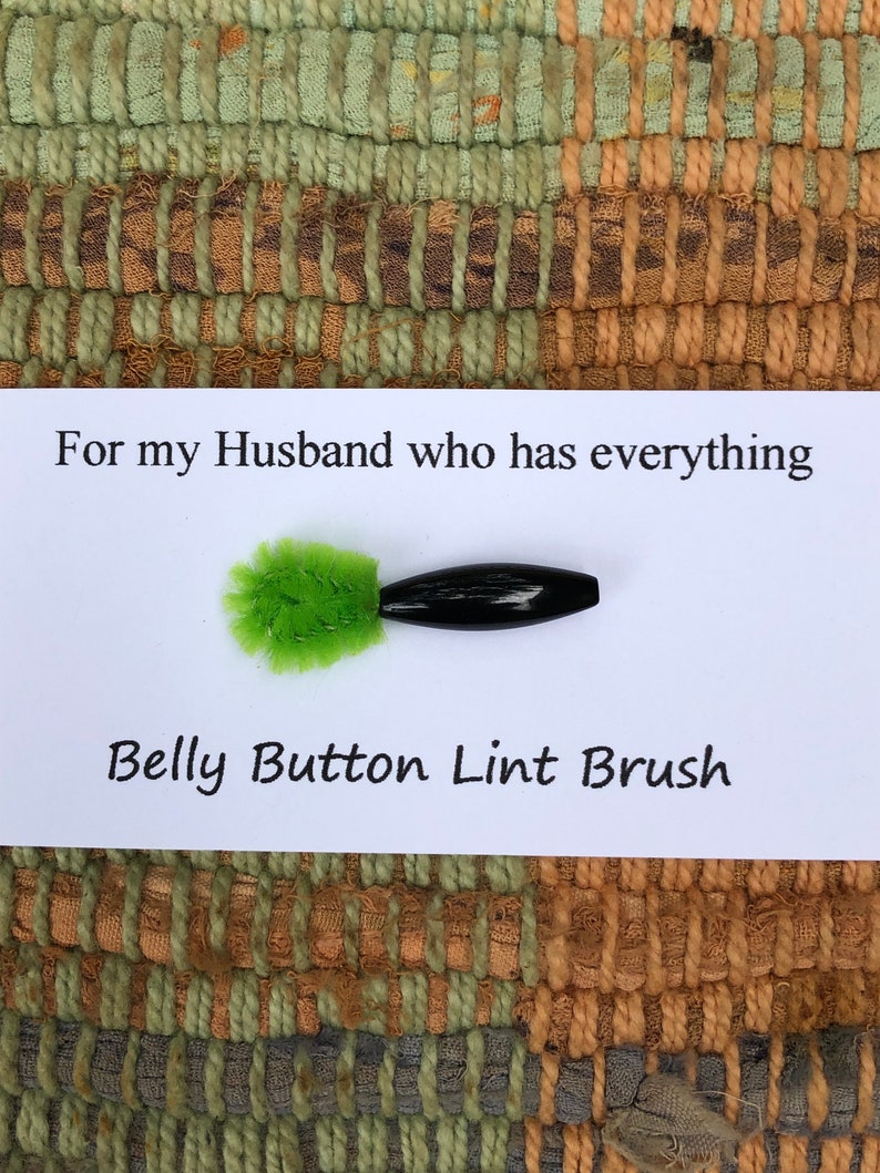 Belly Button Lint Brush for my Husband who has everything image 1