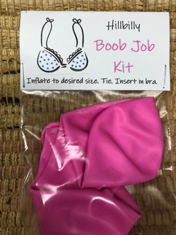 Hillbilly Boob Job Gag Gift