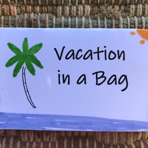 Vacation in a Bag Gag Gift