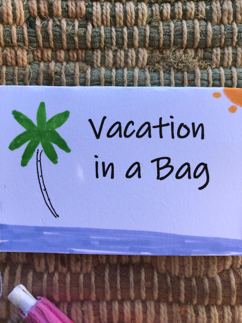 Vacation in a Bag Gag Gift image 1