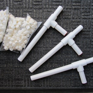 3 Mini Marshmallow Shooters for party favors or sleepovers