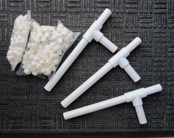3 Mini Marshmallow Shooters for party favors, sleepovers, picnics
