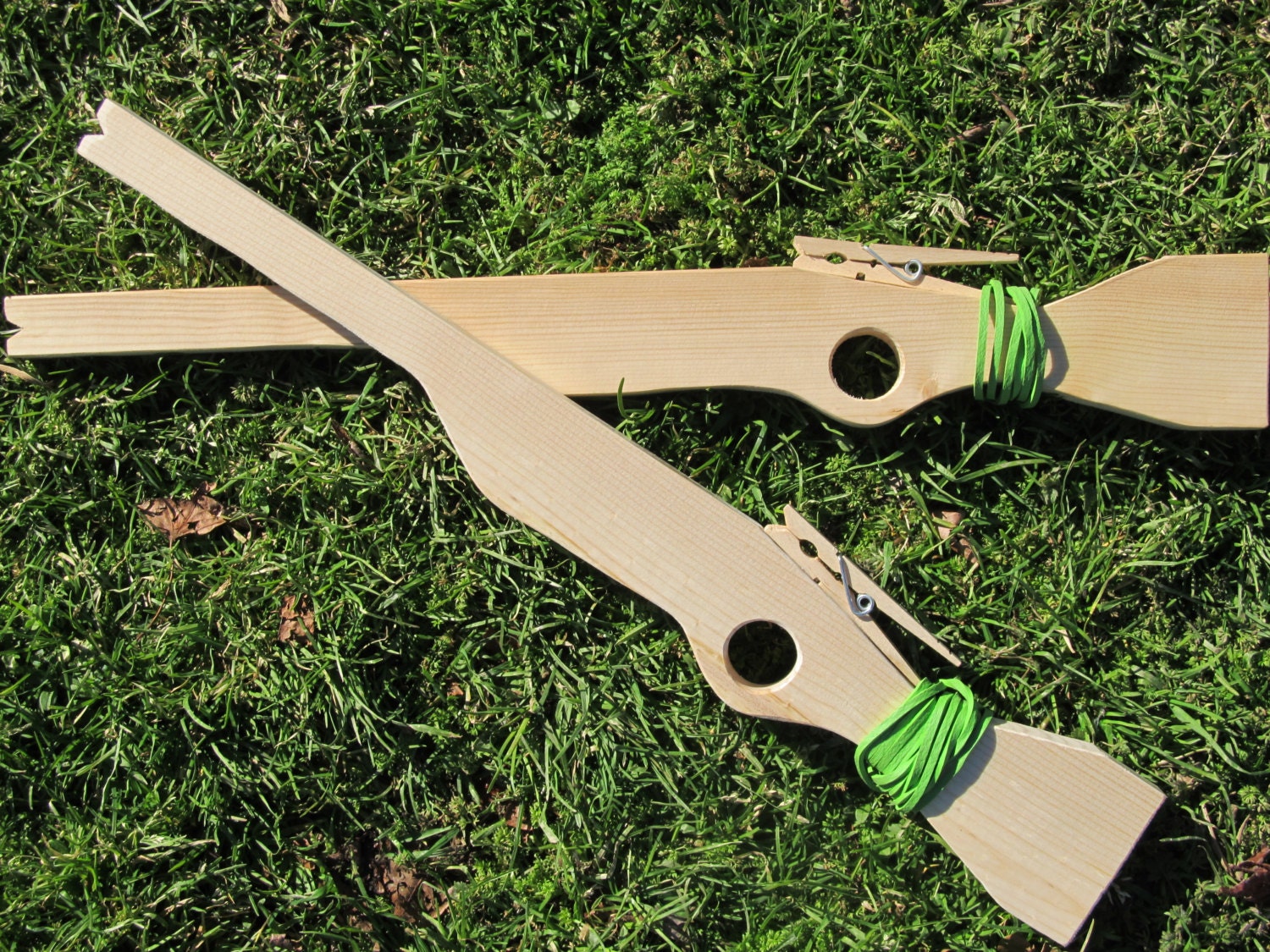 2 rubber band rifles Etsy