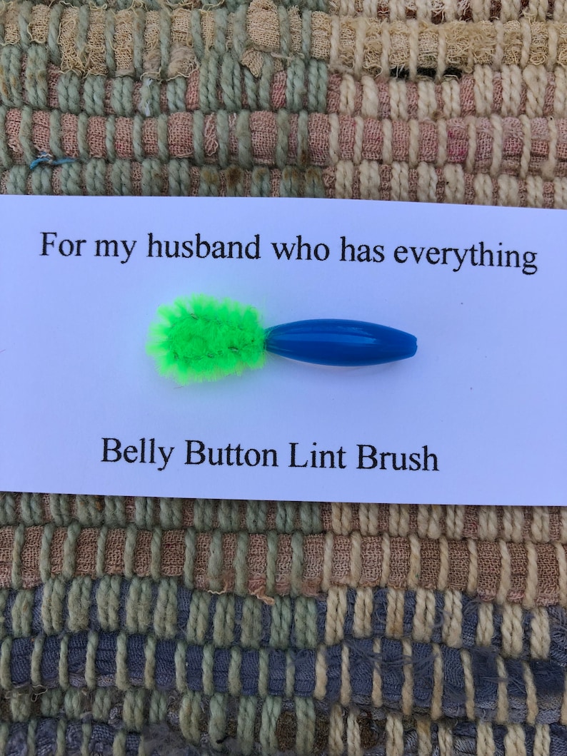 Belly Button Lint Brush for my Husband who has everything image 3