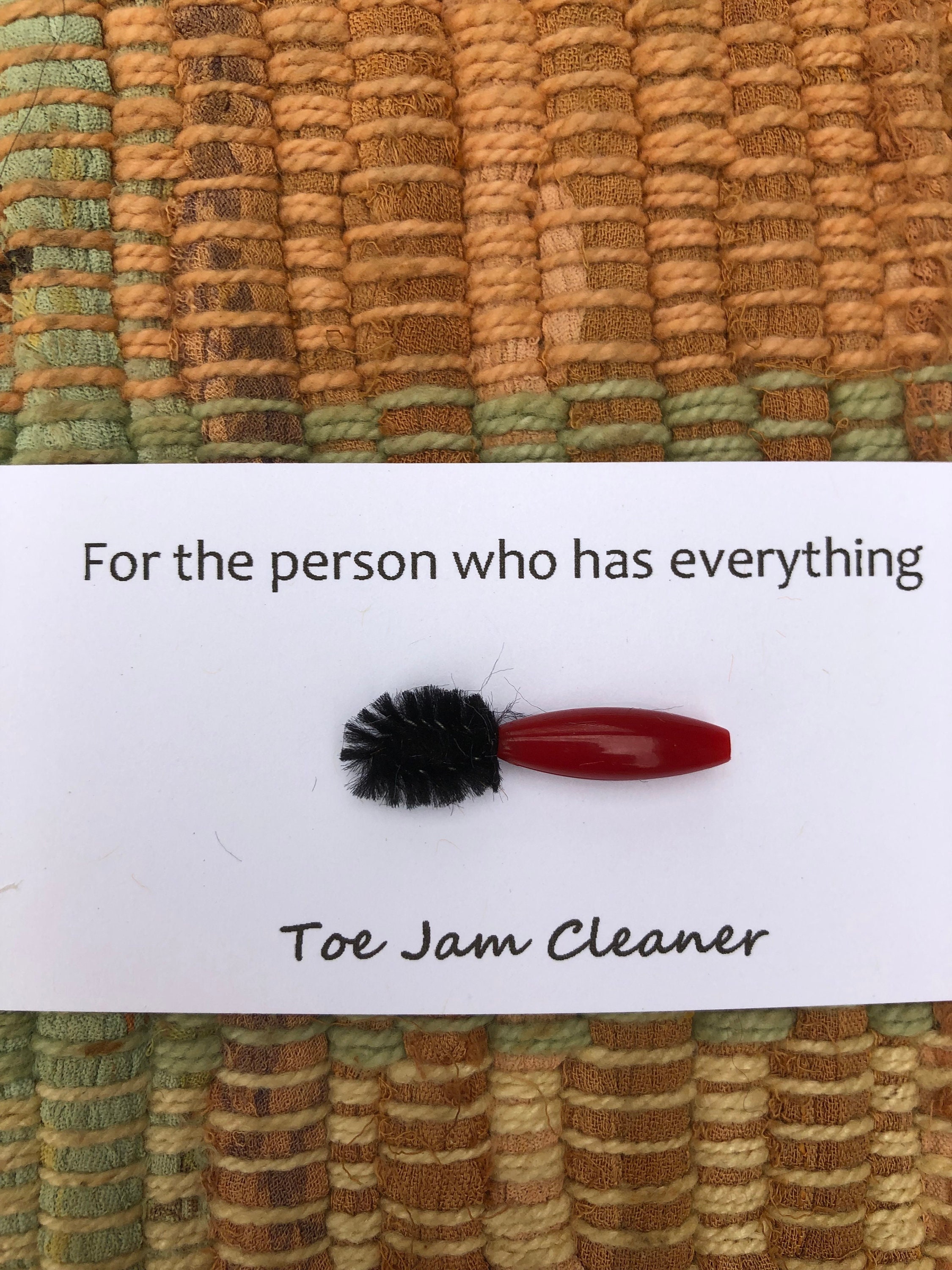Toe Jam Cleaner - for the person who has everything