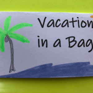 Vacation in a Bag Gag Gift image 4