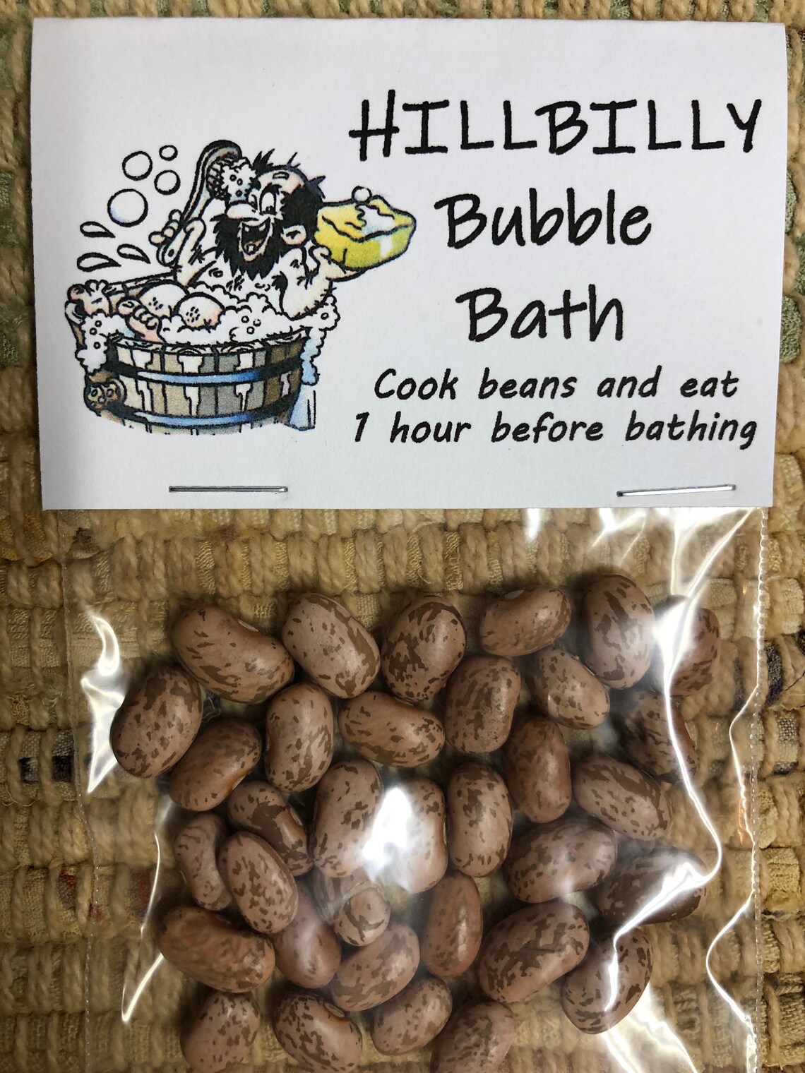 Hillbilly Bubble Bath Gag Gift Etsy