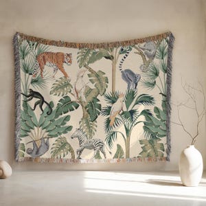 Luxury boho Tapestry Woven Wall Hanging French Country Wall Tapestry Vintage Wall Hanging Nature Cotton European Tapestry Housewarming gift