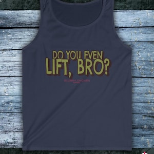 Mens Gym Tank Top | 100% Cotton | Soft Sleeveless Shirt | 4 Colors Available | Lightweight Gym Vest for Men | Funny Slogan Tank