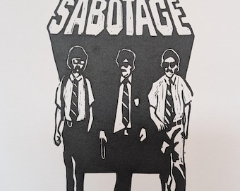 Beastie Boys Sabotage Print Limited Edition of 30 - Etsy