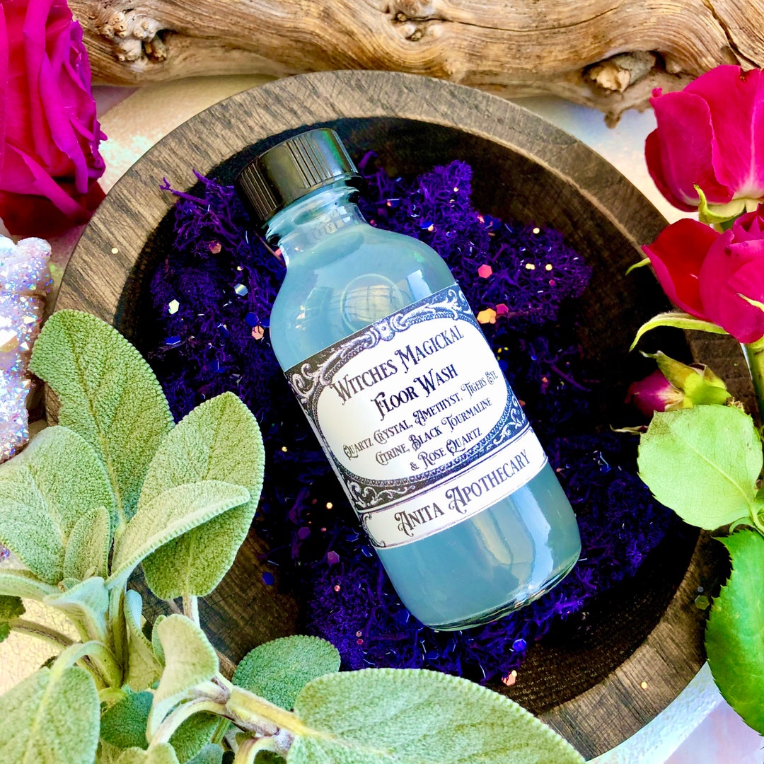 Witches Magickal Floor Wash~ Hoodoo Floor Wash, Witch Wash, Witch Soap. Kitchen Witch, Cleansing, Smudge, Witchcraft supplies. Witch tools