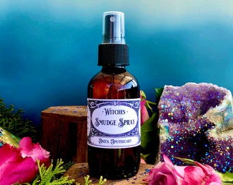 Witches Smudge Spray | Anita Apothecary, Smudge Spray, Sage Spray, Sacred Space, Altar Spray, Protection for witches