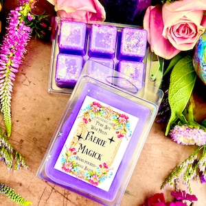 Faerie Magick Melts ~ Anita Apothecary, Witchy Wax Melts, Cute Wax Melts, Wax Melts, Snap Bar Wax, fairy candle