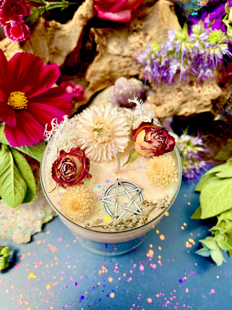 Pagan Prayer Ritual Candle Anita Apothecary Ritual Candle Etsy