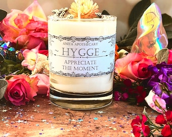 Hygge Candle ~ Anita Apothecary Candles, Hygge, Vanilla candles, Danish gift, Scandinavia gift, New Home candle, home blessings candle gift