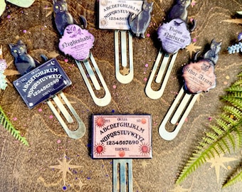 Grimoire Bookmarks | Anita Apothecary, Book of Shadws, Tarot witch bookmark, Witches Bookmarks, Book Girly gifts, Dark Romance book gift