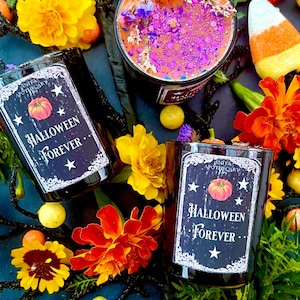 Halloween Forever Votive Anita Apothecary, Halloween candles, Halloween Decor, Pumpkin candles, pumpkin spice candle, Day of the Dead image 5