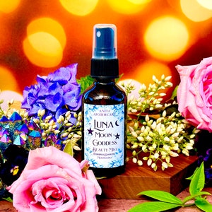 Luna Moon Goddess Body Mist- Anita Apothecary, Luna oil, Moon Goddess Beauty Mist, Moon Goddess Essential Oil, Goddess Luna Selene