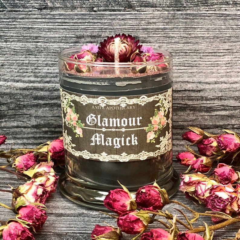 Glamour Magick Ritual Candle Anita Apothecary witch candle Etsy