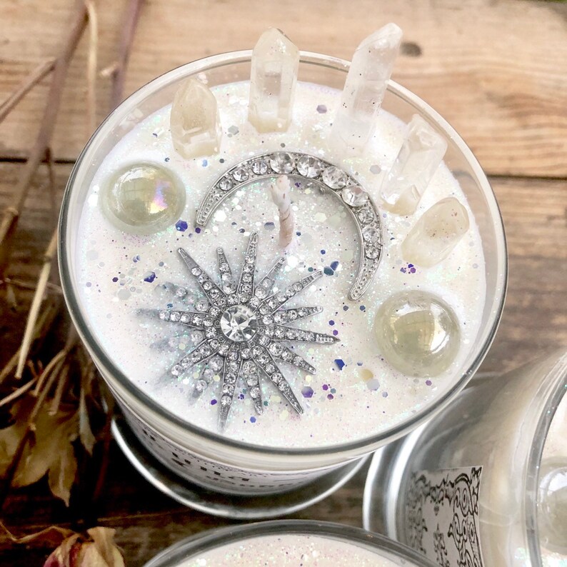 Luna Candle Goddess of the Moon Ritual Candle Wiches Candle Etsy