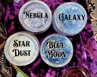 Crystal Visions Body Glitter ~ Anita Apothecary, Body glitter, Festival glitter, festival accessories, Body Highlighter, 90s witch glitter