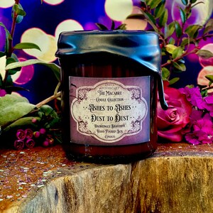 NEW Ashes to Ashes, Dust to Dust Anita Apothecary Candles, Macabre Candles, Witch Candles, Haunted Decor, Victorian Candle, Vintage image 4