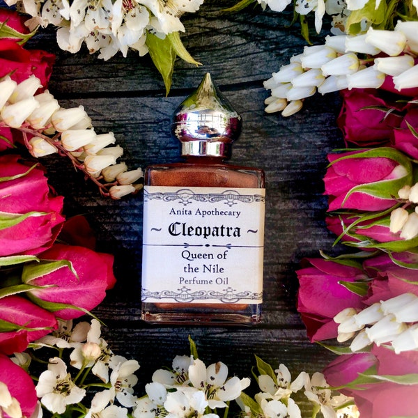 Cleopatra Egyptian Queen Perfume Oil - Anita Apothecary, Egyptian Pharaoh Oil, Ancient Egyptian Perfume, Egyptian Goddess Oil