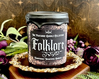 Folklore - Anita Apothecary Candles, Folklore, Victorian Candles, Book Gifts, Myths and Legends, Victorian Candles, Vintage Witch