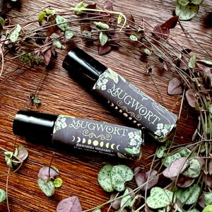 Roll on Mugwort Oil ~ Anita Apothecary, Pure Mugwort Oil, MUGWORT oil, Organic Mugwort, Mugwort herb, dried mugwort, Lucid Dreaming oil