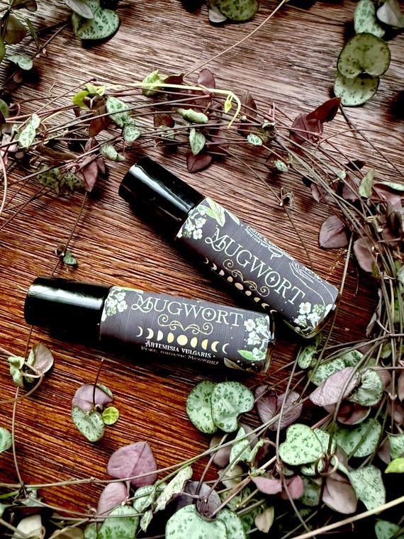 Mugwort Oil ~ Anita Apothecary, Pure Mugwort Oil, Mugwort, Mugwort Oil Roll on, MUGWORT oil, Mugwort, Mugwort herb, dried mugwort,