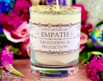 Empath Protection Candle ~ Anita Apothecary, Empath candle, Empath oil, Empath jewelry, Mercury Retrograde candle, sensitive persons