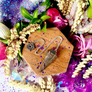 Genuine Garnet Pendulum ~ Anita Apothecary, Crystal pendulum, Pyrite pendulum, witchcraft tools, altar tools, pendulums