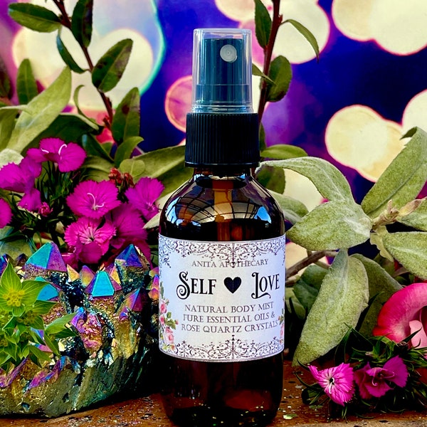 SELF LOVE Beauty Mist~ Inspirational Perfume, Self Love Candle, Witchcraft Oil, spell kit, pampering, Mother's Day candle, Anita Apothecary